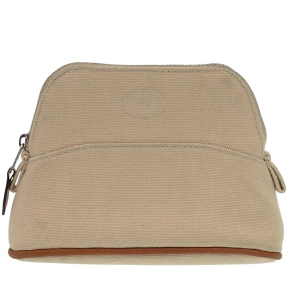 Hermès Bolide Pouch 16 Mini Cotton Beige 0774HERMES - Picture 1 of 11